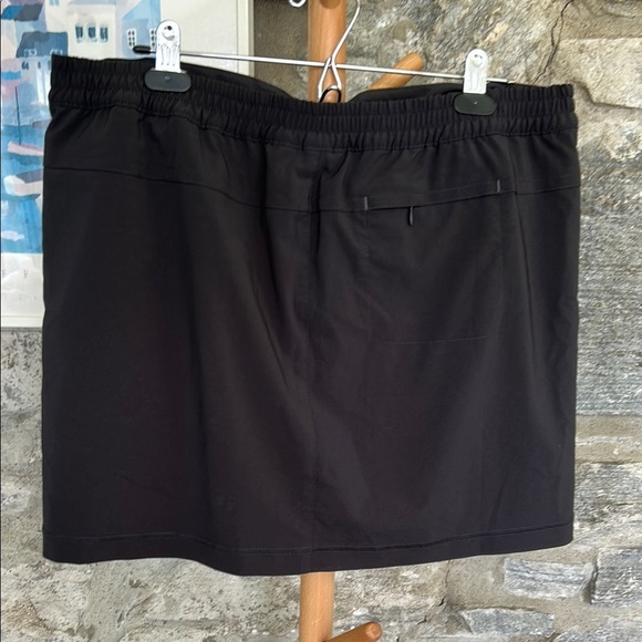 Black Drawstring Skort - Picture 3 of 9